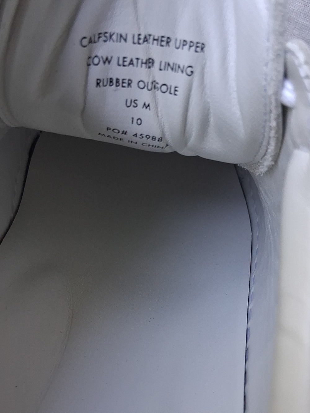Quince Italian Leather Everyday Sneakers White 10 - Picture 5 of 11